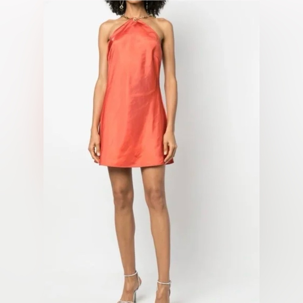 Cult Gaia Minna dress in rouge NWT size large